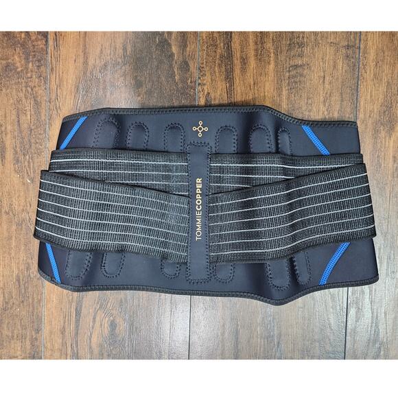 Tommie Copper Back Brace Size Large/Extra Large Unisex black New - Picture 3 of 4